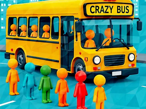 Crazy Bus Car Jam Parking