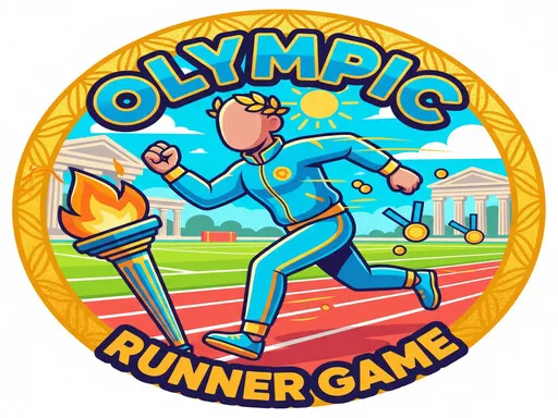 Olympic Runner Game